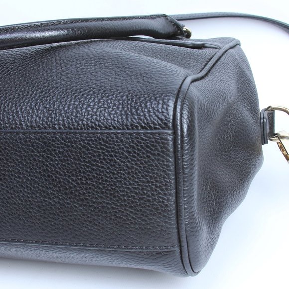 Kate Spade Crossbody Purse Black Leather - Picture 7 of 12